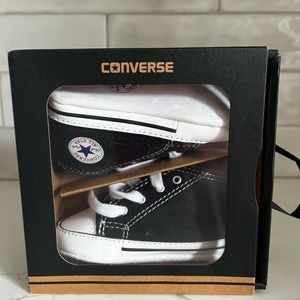 Converse First Star Hi Sneakers. Baby boy Size 3. Never worn, in box.